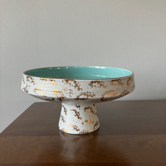 James Kent Minster England Old Foley Compote Bowl Pedestal Serving Dish - Picture 3 of 12